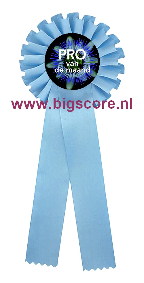 R 01 1-Ringsrozet Ø 10,5 L: 30 cm Blanco met optie Full-Colour 50 mm afslag
